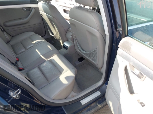 2006 Audi A4 2.0T z VIN WAUDF78E66A049969, wystawiony jako IAAI lot #42434931 z przebiegiem 98 535 mil mil oraz . Historia ofert i sprzedaży dostępna na DreamBid. Obrazek 8.