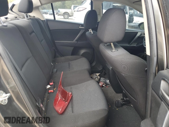 2011 Mazda Mazda3 i Touring with VIN JM1BL1VF9B1436068, listed as a Copart auction lot 51850565 with 178,182 mi miles and Salvage Title. Bid and sale history available at carsss.com. Image 10.