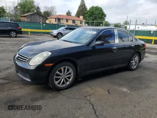 2006 Infiniti G35 z VIN JNKCV51F96M612907, wystawiony jako Copart lot #60003065 z przebiegiem 163 920 mil mil oraz Czysty tytuł • Clean title. Historia ofert i sprzedaży dostępna na DreamBid. Obrazek 1.