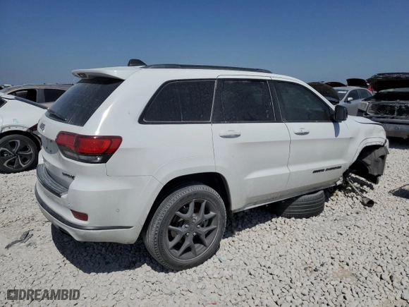 2020 Jeep Grand Cherokee Limited with VIN 1C4RJFBG6LC441197, listed as a Copart auction lot 48716365 with 40,117 mi miles and Salvage Title. Bid and sale history available at carsss.com. Image 3.