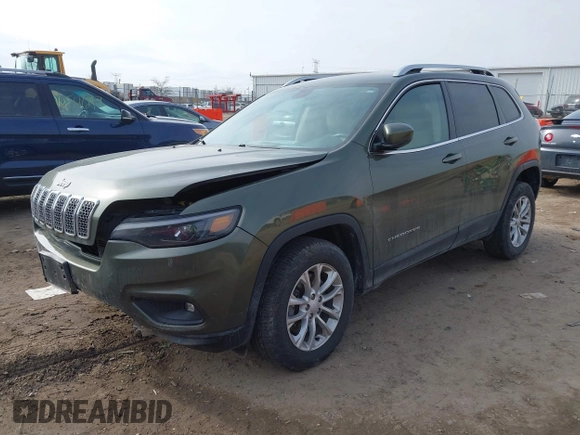 2019 Jeep Cherokee Latitude with VIN 1C4PJMCB7KD283699, listed as a IAAI auction lot 41548866 with 95,723 mi miles. Bid and sale history available at carsss.com. Image 2.