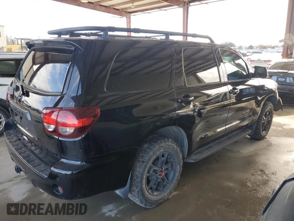 2020 Toyota Sequoia SR5 with VIN 5TDBY5G12LS176823, listed as a Copart auction lot 46652465 with 1 mi miles and Clean Title. Bid and sale history available at carsss.com. Image 3.