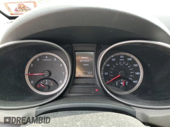 2016 Hyundai Santa Fe z VIN 5XYZU3LB5GG348536, wystawiony jako Copart lot #59877755 z przebiegiem 102 247 mil mil oraz Czysty tytuł • Clean title. Historia ofert i sprzedaży dostępna na DreamBid. Obrazek 9.