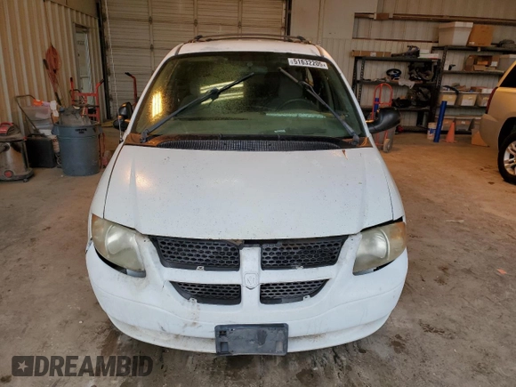 2003 Dodge Caravan Sport with VIN 2D4GP44L73R101409, listed as a Copart auction lot 51632205 with 242,567 mi miles and Salvage Title. Bid and sale history available at DreamBid. Image 5.