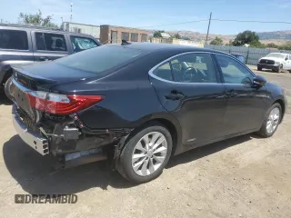 2014 Lexus ES 300h z VIN JTHBW1GG1E2039352, wystawiony jako Copart lot #58028555 z przebiegiem 76 593 mil mil oraz Szkoda całkowita • Salvage title. Historia ofert i sprzedaży dostępna na DreamBid. Obrazek 3.