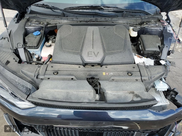 2023 Kia EV6 Wind with VIN KNDC3DLC8P5118957, listed as a Copart auction lot 49501825 with 12,219 mi miles and Salvage Title. Bid and sale history available at carsss.com. Image 12.