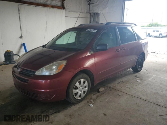 2005 Toyota Sienna CE с VIN 5TDZA23C85S377136, выставлен на аукционе Copart как лот 58748565 с пробегом 215 919 миль миль и Чистый • Clean title. История ставок и продаж доступна на DreamBid. Изображение 1.