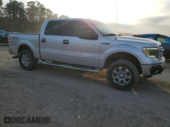 2014 Ford F-150 XL with VIN 1FTFW1ET8EFB81581, listed as a Copart auction lot 44806305 with 212,423 mi miles and Salvage Title. Bid and sale history available at carsss.com. Image 4.