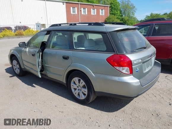 2009 Subaru Outback with VIN 4S4BP60C897317672, listed as a IAAI auction lot 42255200 with 41,128 mi miles and . Bid and sale history available at DreamBid. Image 3.