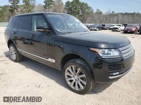2016 Land Rover Range Rover Supercharged z VIN SALGS3EF9GA252673, wystawiony jako Copart lot #48570495 z przebiegiem 103 593 mil mil oraz Czysty tytuł • Clean title. Historia ofert i sprzedaży dostępna na DreamBid. Obrazek 4.