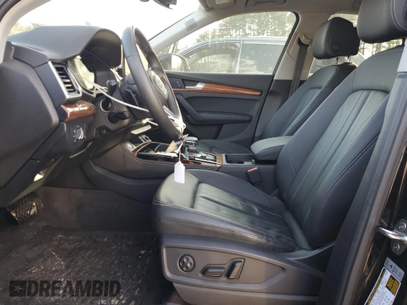 2024 Audi Q5 Premium Plus with VIN WA1BBAFY3R2001614, listed as a Copart auction lot 84690244 with 13,254 mi miles and Salvage title. Bid and sale history available at DreamBid. Image 7.