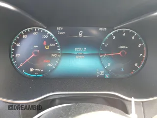 2020 Mercedes-Benz GLC 300 with VIN W1N0G8EB5LF803305, listed as a Copart auction lot 61945845 with 80,086 mi miles and Salvage title. Bid and sale history available at DreamBid. Image 9.