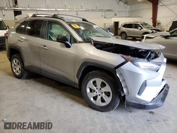2019 Toyota RAV4 LE with VIN 2T3F1RFV2KW042392, listed as a Copart auction lot 48320245 with Not Provided miles and Salvage Title. Bid and sale history available at DreamBid. Image 4.