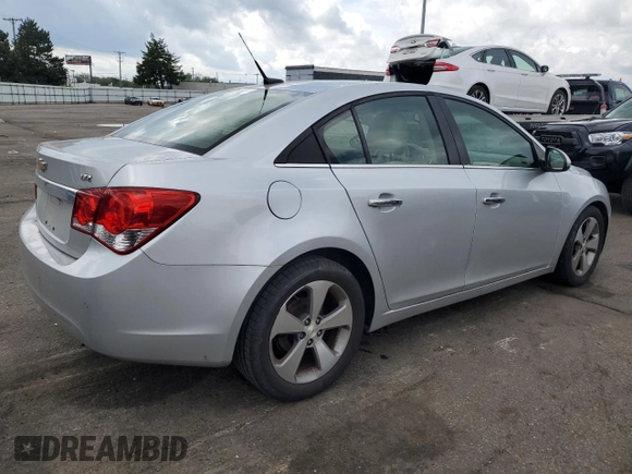 2011 Chevrolet Cruze LTZ with VIN 1G1PH5S93B7296523, listed as a Copart auction lot 55405445 with 116,739 mi miles and Clean Title. Bid and sale history available at DreamBid. Image 3.