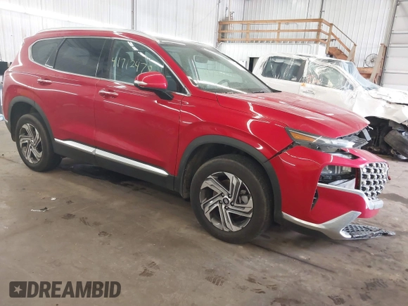2023 Hyundai Santa Fe SEL z VIN 5NMS3DAJ1PH563678, wystawiony jako IAAI lot #41712478 z przebiegiem 26 151 mil mil oraz . Historia ofert i sprzedaży dostępna na DreamBid. Obrazek 1.