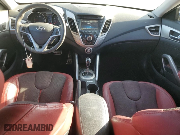 2012 Hyundai Veloster w/Gray Int with VIN KMHTC6AD5CU054055, listed as a Copart auction lot 76632734 with 151,489 mi miles and Clean title. Bid and sale history available at DreamBid. Image 8.