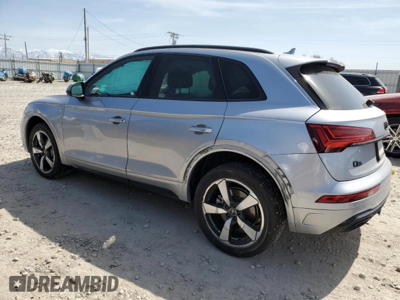 2023 Audi Q5 S line Premium Plus with VIN WA1EAAFY6P2097705, listed as a Copart auction lot 52345055 with 22,894 mi miles and Salvage title. Bid and sale history available at DreamBid. Image 2.