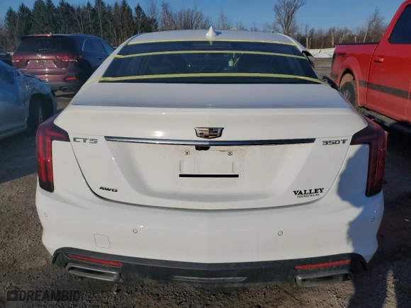 2024 Cadillac CT5 Luxury with VIN 1G6DX5RK8R0108526, listed as a Copart auction lot 48294545 with NaN miles and Salvage Title. Bid and sale history available at carsss.com. Image 6.
