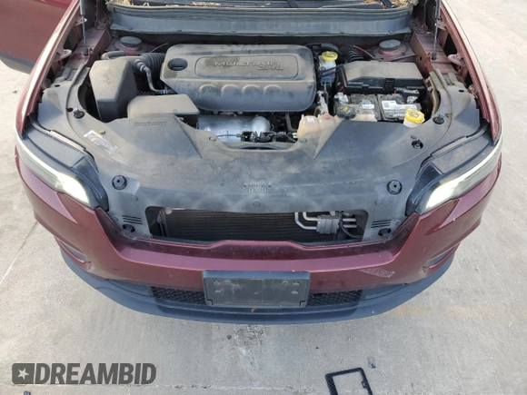 2020 Jeep Cherokee Latitude with VIN 1C4PJLCB6LD643041, listed as a Copart auction lot 45290705 with 73,337 mi miles and Salvage title. Bid and sale history available at DreamBid. Image 12.