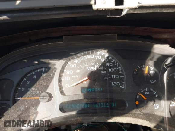 2003 Chevrolet Silverado 1500 LS с VIN 2GCEK19T431132402, выставлен на аукционе IAAI как лот 41278893 с пробегом 167 312 миль миль и . История ставок и продаж доступна на DreamBid. Изображение 7.
