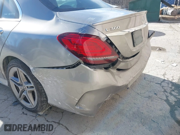 2020 Mercedes-Benz C 300 with VIN WDDWF8EB0LR557143, listed as a IAAI auction lot 41458454 with 74,388 mi miles and . Bid and sale history available at DreamBid. Image 6.
