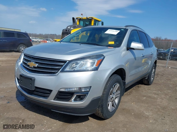 2015 Chevrolet Traverse LT with VIN 1GNKRGKD6FJ343333, listed as a IAAI auction lot 41956390 with 211,751 mi miles. Bid and sale history available at carsss.com. Image 17.