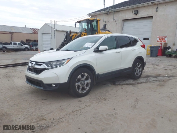 2018 Honda CR-V EX-L with VIN 2HKRW1H81JH517141, listed as a IAAI auction lot 41888042 with 71,370 mi miles. Bid and sale history available at carsss.com. Image 2.