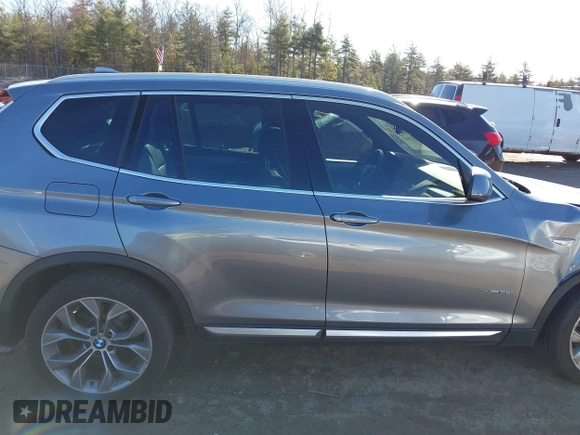 2017 BMW X3 xDrive28i with VIN 5UXWX9C34H0T21274, listed as a IAAI auction lot 41975945 with 84,309 mi miles and . Bid and sale history available at DreamBid. Image 13.