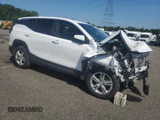 2024 GMC Terrain SLE with VIN 3GKALTEG2RL356229, listed as a Copart auction lot 63212875 with 16,784 mi miles and Salvage title. Bid and sale history available at DreamBid. Image 4.