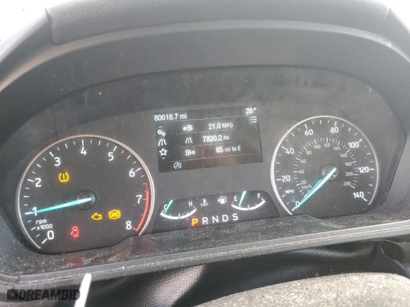 2018 Ford EcoSport SE with VIN MAJ6P1ULXJC240811, listed as a Copart auction lot 44612765 with 80,618 mi miles and Salvage Title. Bid and sale history available at carsss.com. Image 9.