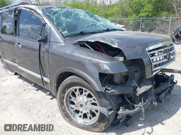 2010 Infiniti QX56 with VIN 5N3ZA0NC1AN904387, listed as a IAAI auction lot 42113176 with Not Provided miles and . Bid and sale history available at DreamBid. Image 12.