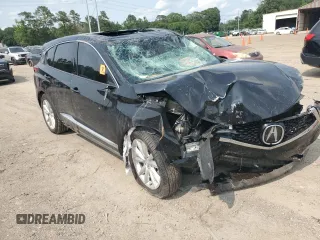 2021 Acura RDX with VIN 5J8TC1H32ML015579, listed as a Copart auction lot 59215965 with 76,411 mi miles and Salvage title. Bid and sale history available at DreamBid. Image 4.