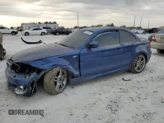 2011 BMW 1 Series 135i with VIN WBAUC9C5XBVM11414, listed as a Copart auction lot 78108344 with 82,790 mi miles and Salvage title. Bid and sale history available at DreamBid. Image 1.