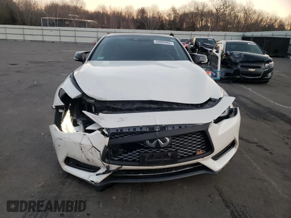 2017 Infiniti Q60 Premium with VIN JN1EV7EL3HM554479, listed as a Copart auction lot 69899462 with 63,034 mi miles and . Bid and sale history available at carsss.com. Image 5.