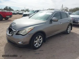 2008 Infiniti EX35 Journey with VIN JNKAJ09E98M306245, listed as a IAAI auction lot 41603573 with 79,102 mi miles. Bid and sale history available at carsss.com. Image 2.