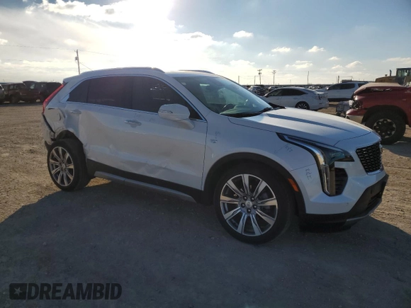 2023 Cadillac XT4 FWD Premium Luxury with VIN 1GYFZCR41PF207912, listed as a Copart auction lot 87504805 with 13,194 mi miles and Clean title. Bid and sale history available at DreamBid. Image 4.