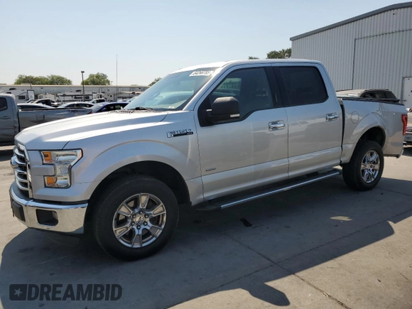 2015 Ford F-150 XL with VIN 1FTEW1CP4FFA57780, listed as a Copart auction lot 64268785 with 160,714 mi miles and Salvage title. Bid and sale history available at DreamBid. Image 1.