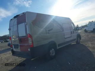 2018 Ram ProMaster Cargo with VIN 3C6URVJG3JE150894, listed as a IAAI auction lot 41256857 with 82,012 mi miles. Bid and sale history available at carsss.com. Image 4.