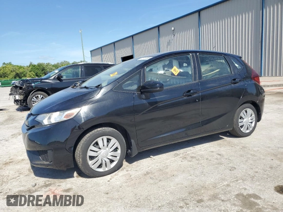 2016 Honda Fit LX with VIN JHMGK5H55GX004874, listed as a Copart auction lot 51515865 with 0 mi miles and Salvage Title. Bid and sale history available at carsss.com. Image 1.
