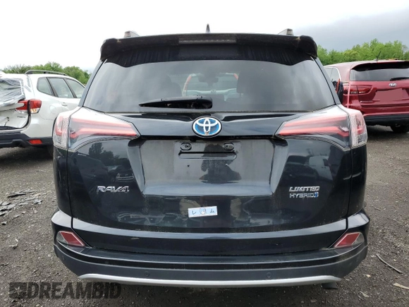 2016 Toyota RAV4 Limited with VIN JTMDJREV4GD008273, listed as a Copart auction lot 55417875 with 196,195 mi miles and Salvage title. Bid and sale history available at DreamBid. Image 6.