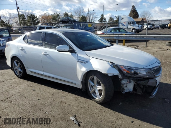 2016 Kia Optima Hybrid EX with VIN KNAGN4AD0G5098787, listed as a Copart auction lot 87245034 with 141,550 mi miles and Salvage Title. Bid and sale history available at carsss.com. Image 4.