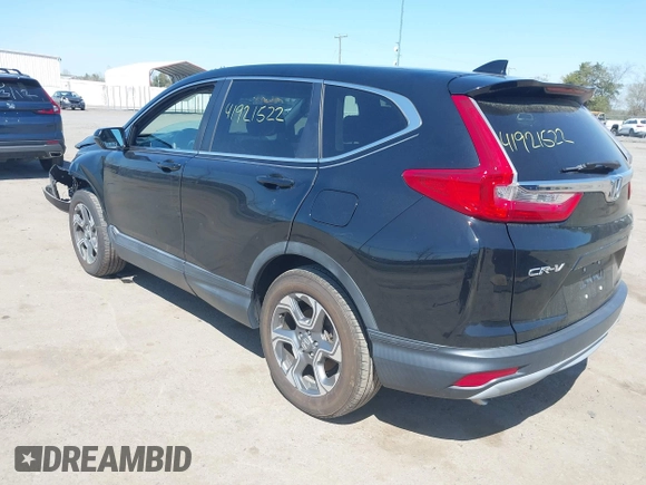 2017 Honda CR-V EX with VIN 2HKRW2H59HH685261, listed as a IAAI auction lot 41921522 with 66,428 mi miles. Bid and sale history available at carsss.com. Image 3.