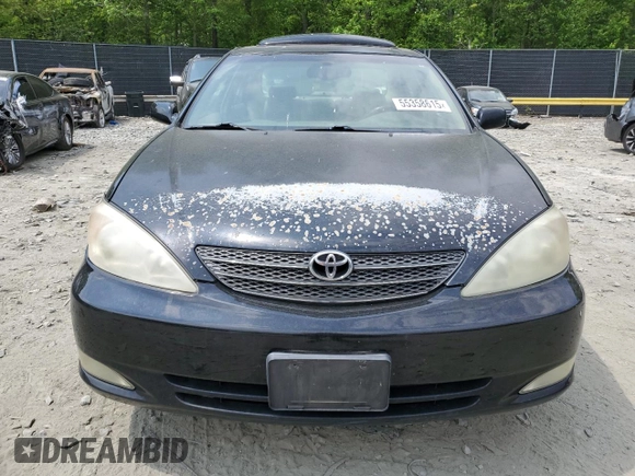 2004 Toyota Camry LE with VIN 4T1BF32K24U069645, listed as a Copart auction lot 55358615 with 160,157 mi miles and Clean Title. Bid and sale history available at carsss.com. Image 5.