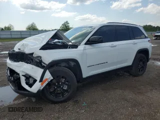 2025 Jeep Grand Cherokee Altitude X with VIN 1C4RJHAG1SC284822, listed as a Copart auction lot 53756115 with 3,196 mi miles and Salvage title. Bid and sale history available at DreamBid. Image 1.