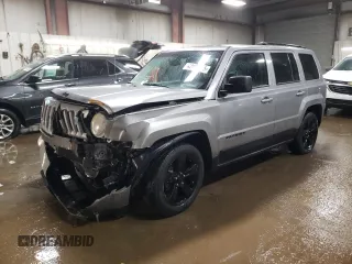 2015 Jeep Patriot Altitude Edition with VIN 1C4NJPBAXFD264877, listed as a Copart auction lot 42009415 with 99,371 mi miles and Salvage Title. Bid and sale history available at carsss.com. Image 1.