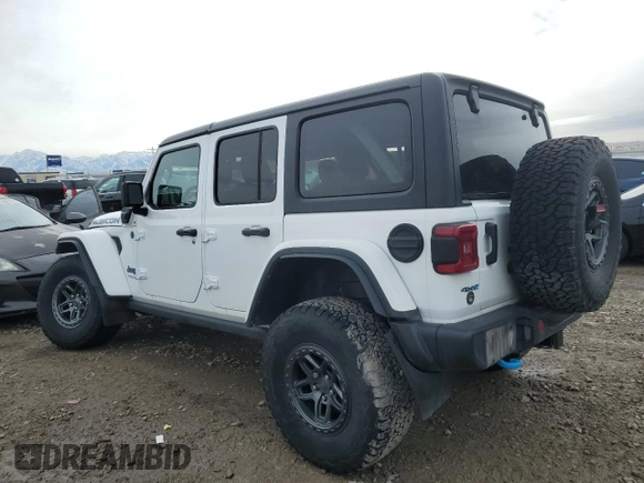 2022 Jeep Wrangler Unlimited Rubicon with VIN 1C4JJXR62NW171080, listed as a Copart auction lot 45918595 with Not provided miles and Salvage title. Bid and sale history available at DreamBid. Image 2.
