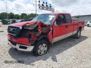 2004 Ford F-150 STX с VIN 1FTRX14W44NB09724, выставлен на аукционе Copart как лот 63908855 с пробегом 159 715 миль миль и Списание • Salvage title. История ставок и продаж доступна на DreamBid. Изображение 1.