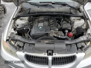 2007 BMW 3 Series 335i with VIN WBAVB73527KY60722, listed as a Copart auction lot 48382075 with 164,453 mi miles and Salvage Title. Bid and sale history available at carsss.com. Image 11.