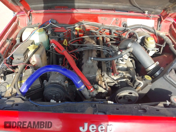 1996 Jeep Cherokee Sport with VIN 1J4FT68S4TL326973, listed as a IAAI auction lot 42744791 with 215,905 mi miles and . Bid and sale history available at DreamBid. Image 10.