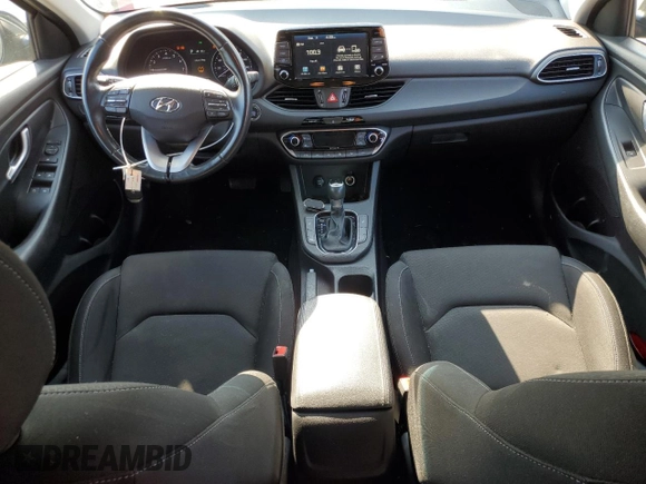 2018 Hyundai Elantra GT with VIN KMHH35LE1JU075536, listed as a Copart auction lot 68911444 with 73,237 mi miles and Salvage Title. Bid and sale history available at carsss.com. Image 8.